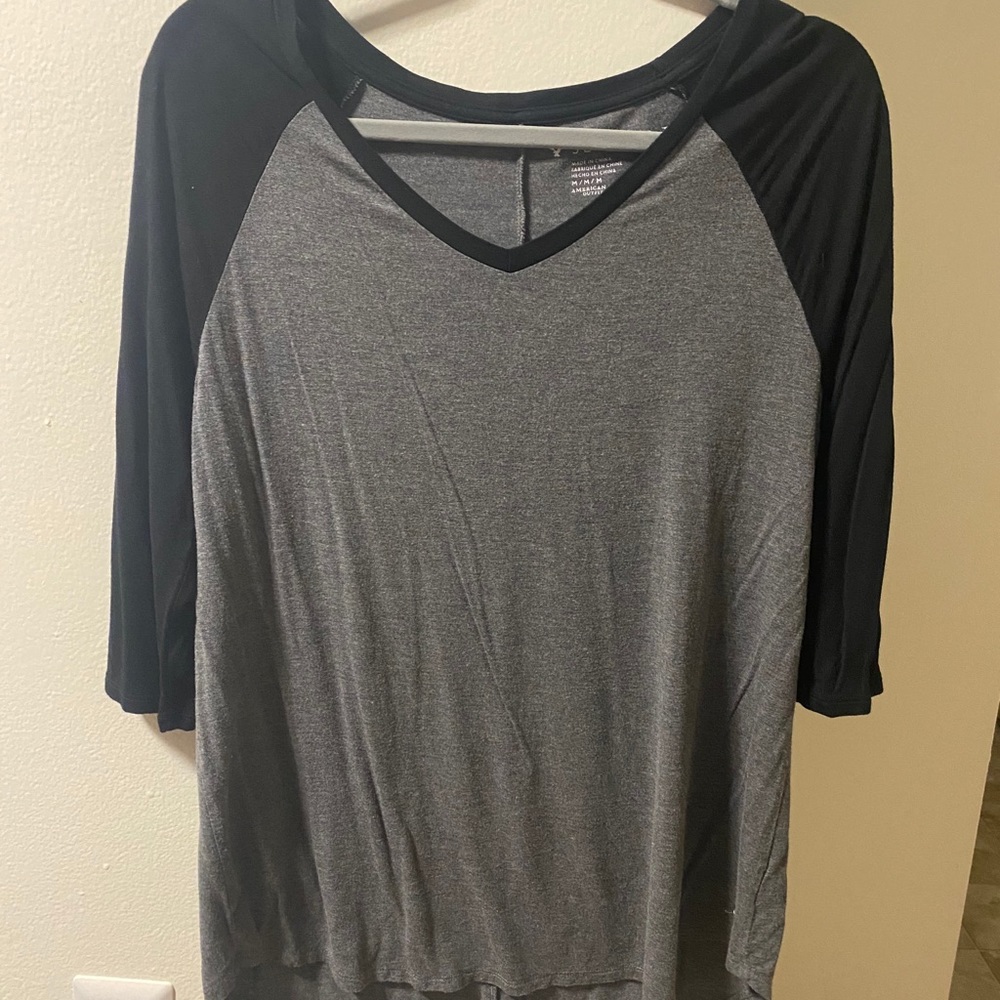 American Eagle 3 Quarter Sleeve Jegging T